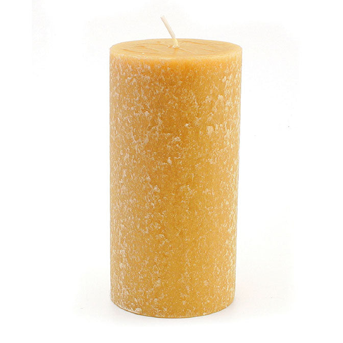Butterscotch 3x6 Unscented Pillar Candle