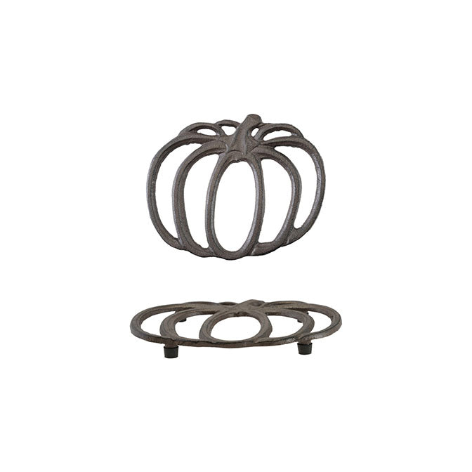 Cast Iron Pumpkin Shaped Trivet