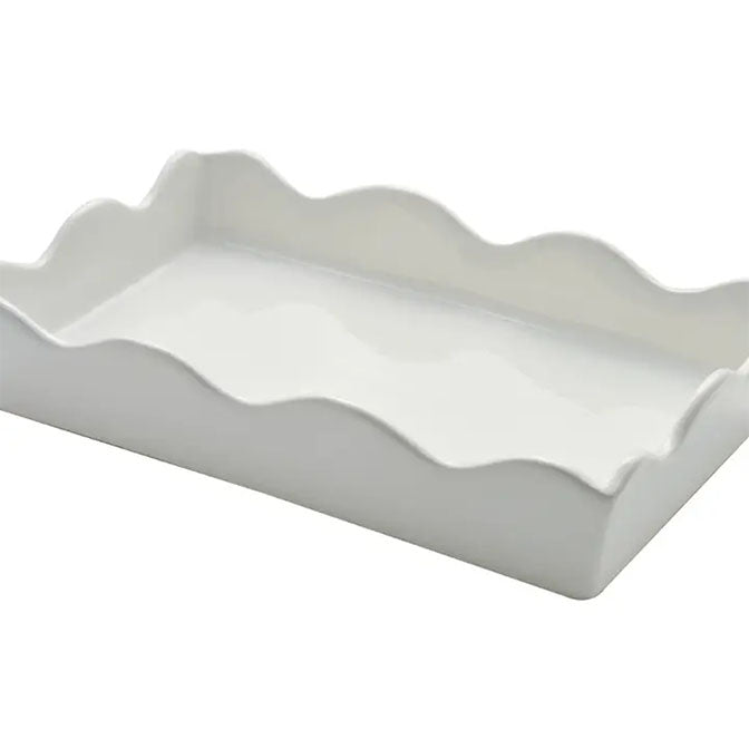 Ceramic Guest Towel Napkin Tray