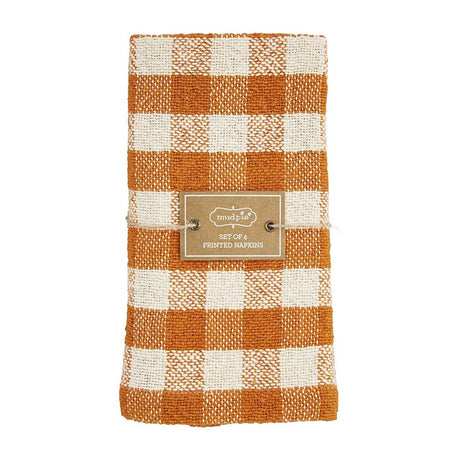 Check Napkin Set