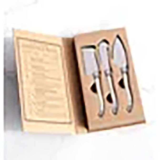 3 Piece Cheese Knife Set
