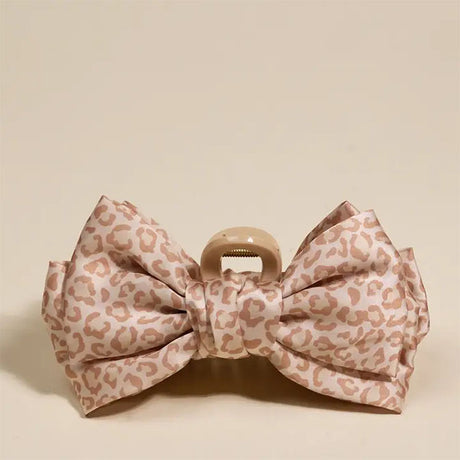 Satin Bow Claw Clip