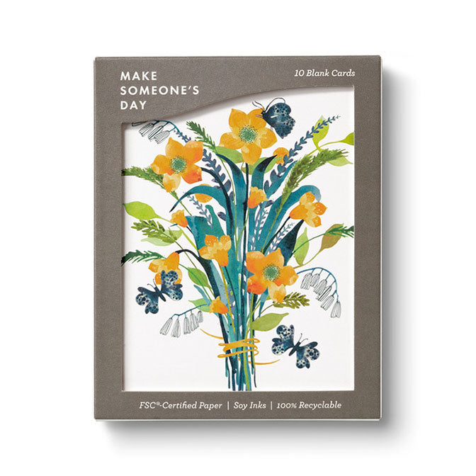 Citrus Bouquet Thank You Cards