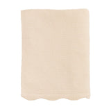 Scalloped Throw Blanket