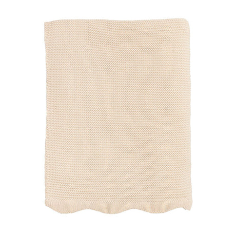Scalloped Throw Blanket