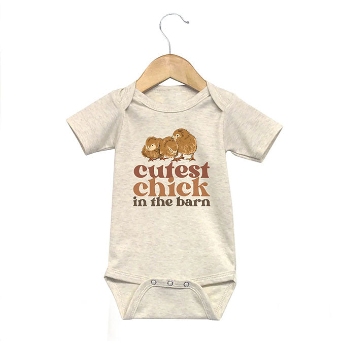 Cutest Chick in the Barn Onesie