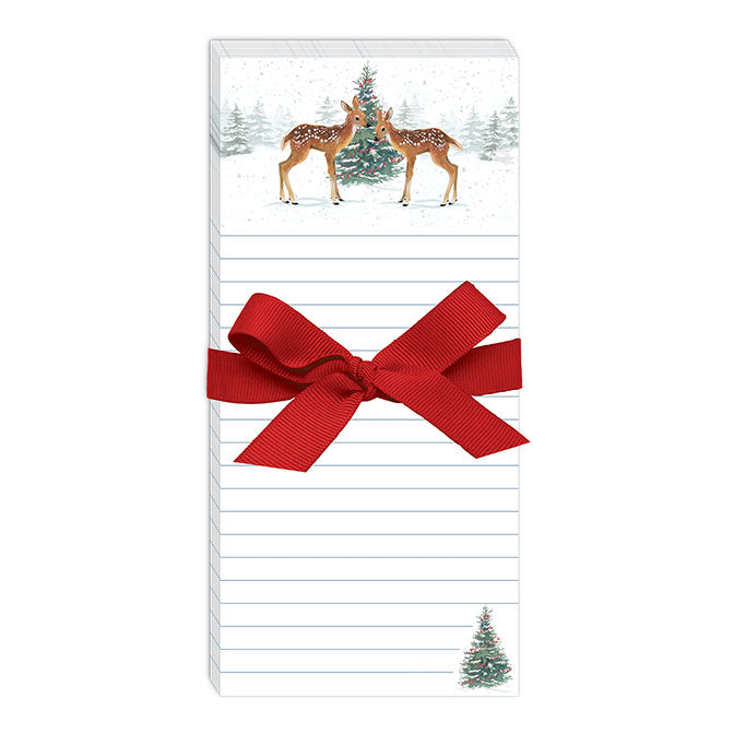 Magnetic List Pad With Bow