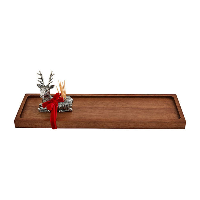 Deer Toothpick Tray Set