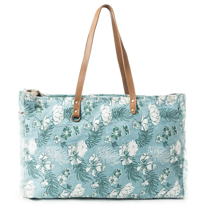 Delft Garden Weekender Bag