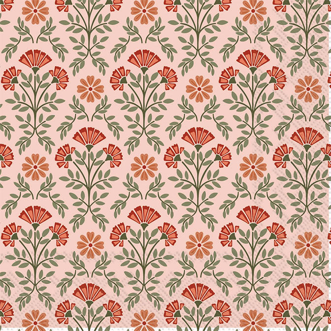 Everbloom dusty rose Cocktail Napkin