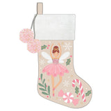 Holiday Embroidered Stocking