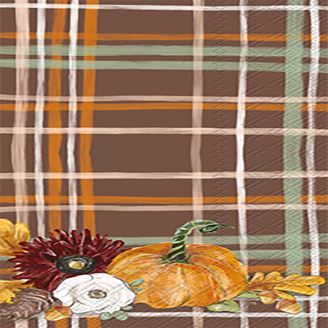 Fall Foliage Plaid Guest