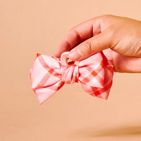 Mini Satin Bow Clip
