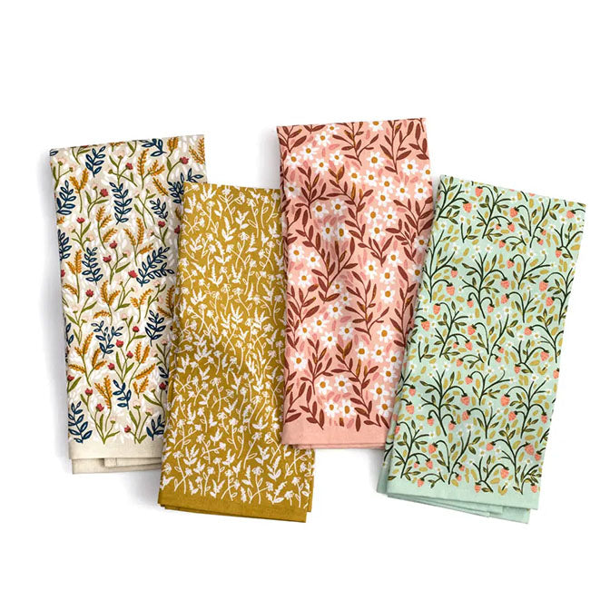 Tiny Floral Kitchen Towel