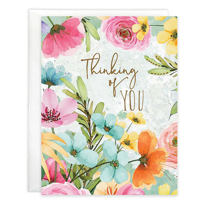 With Scripture Thinking of You Greeting Card - Flower Market
