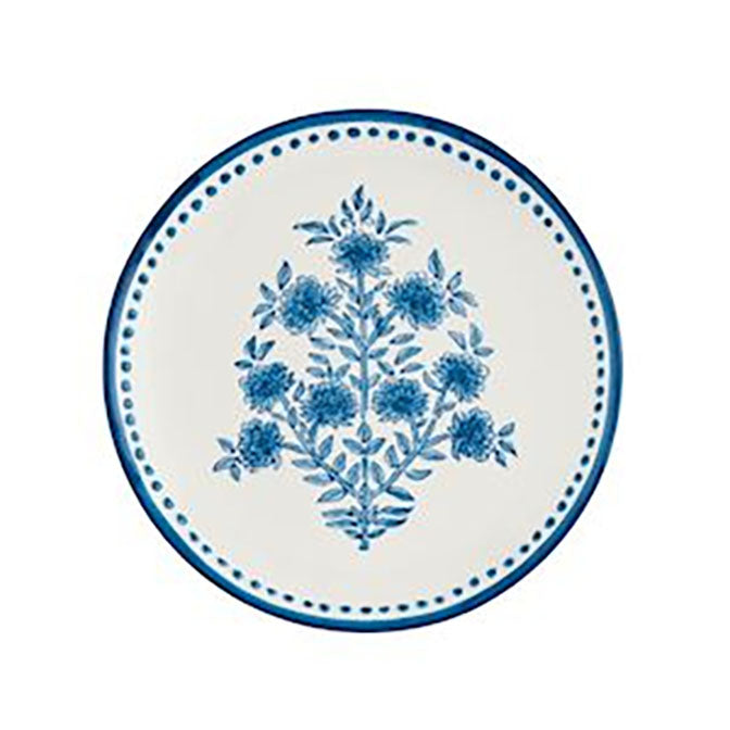 Blue Print Salad Plate