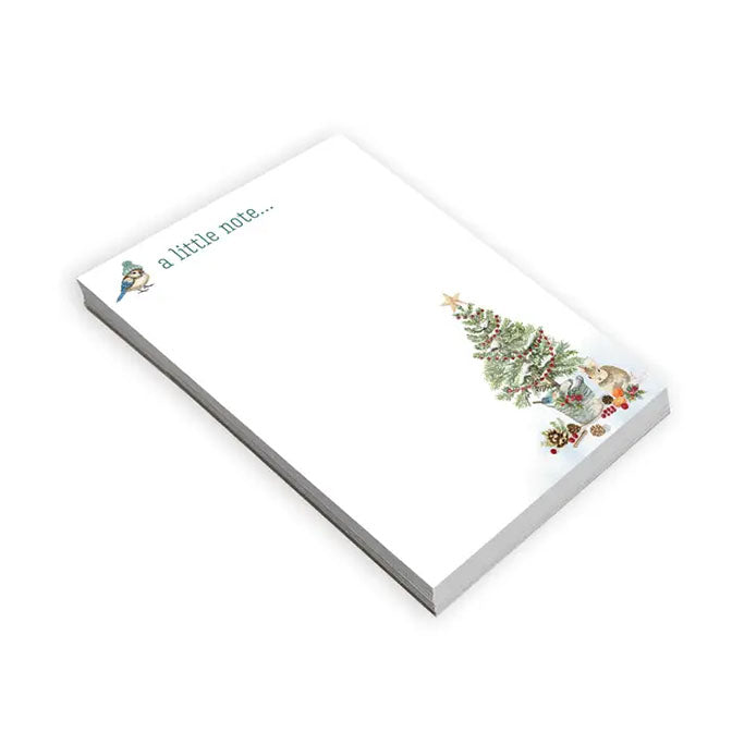 Holiday Memo Pad - Forest Animals