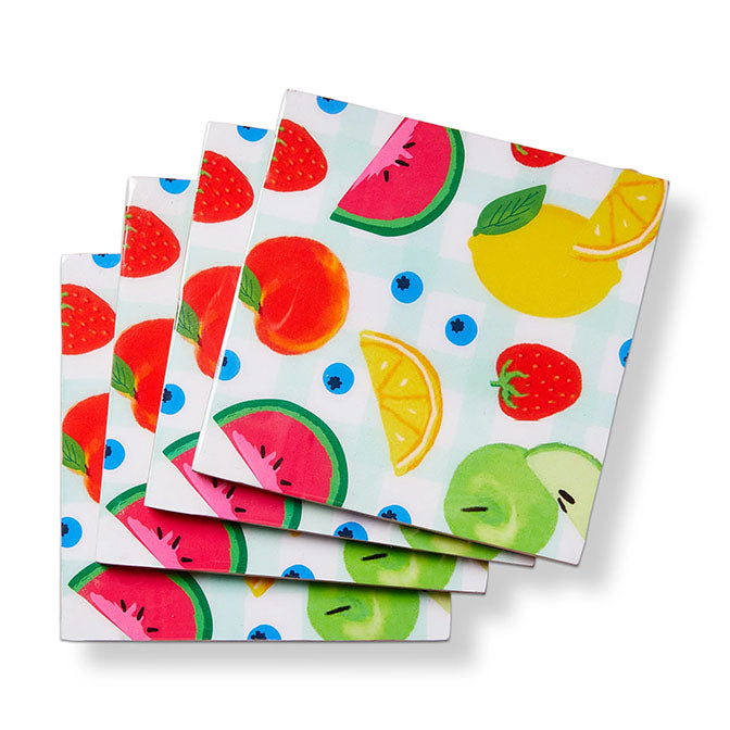 Fresh Pick Coaster Set Of 4