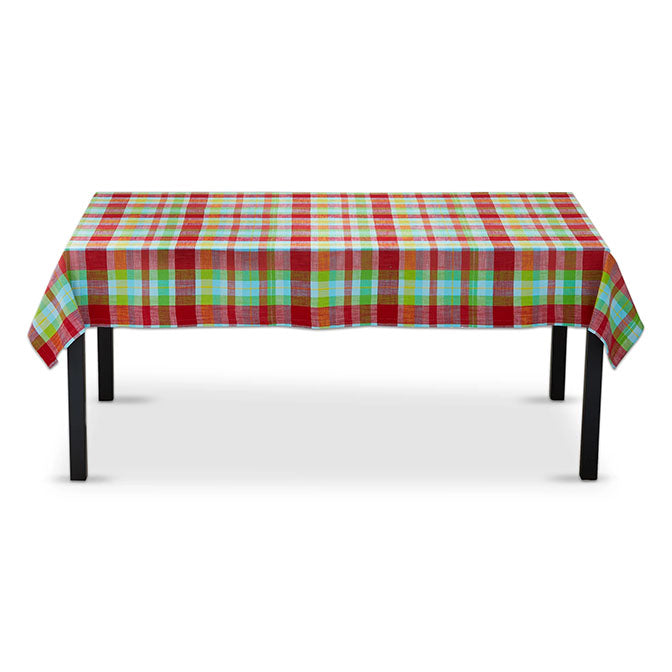Fresh Pick Plaid Tablecloth