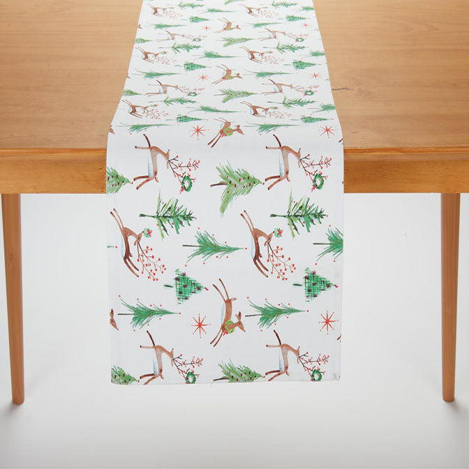 Frolicking Reindeer Runner