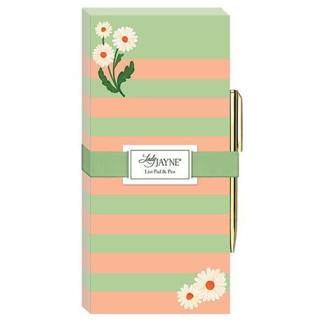 Fruit and Fleur Magnetic List Pads with Pen
