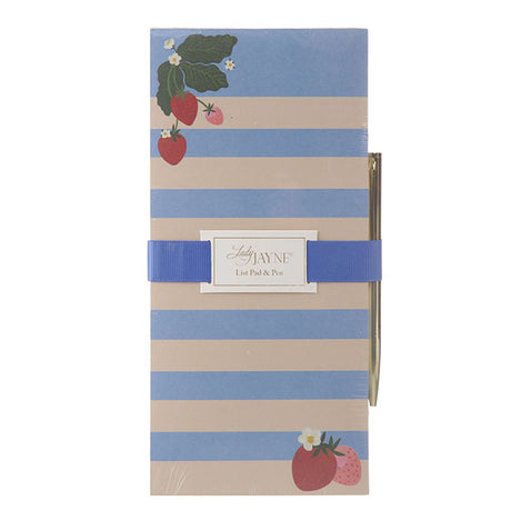 Fruit and Fleur Magnetic List Pads with Pen
