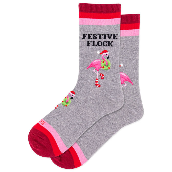 Womens Fuzzy Festive Flock