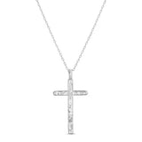 Gilded Cross Pendant Necklace