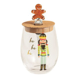 Wine Glass & Stopper Set