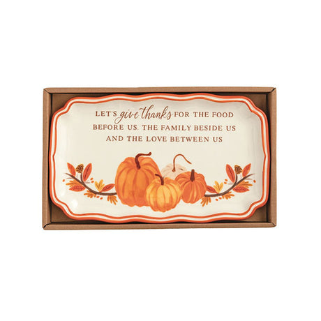 Thanksgiving Sentiment Plate