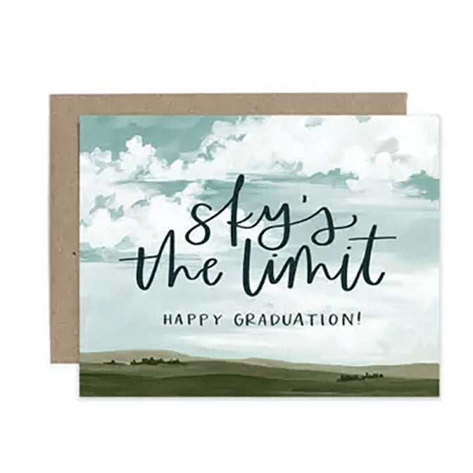 Graduation Sky Greeting Card