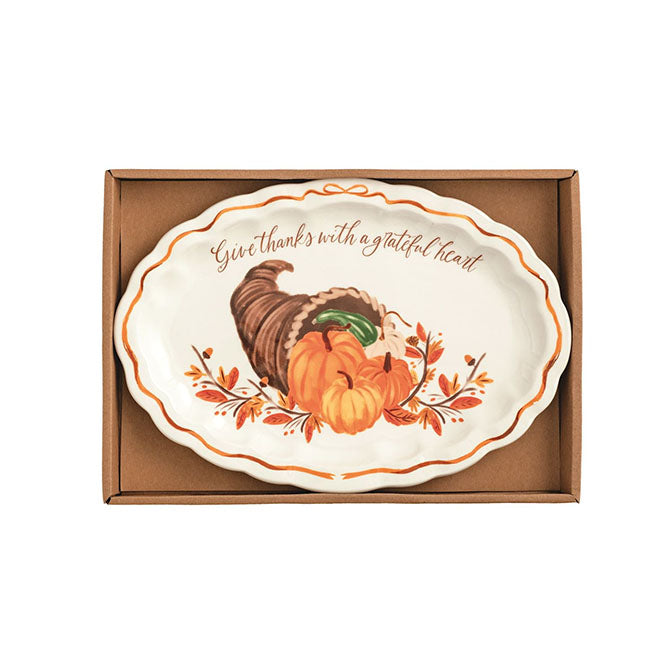 Thanksgiving Sentiment Plate