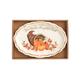 Thanksgiving Sentiment Plate