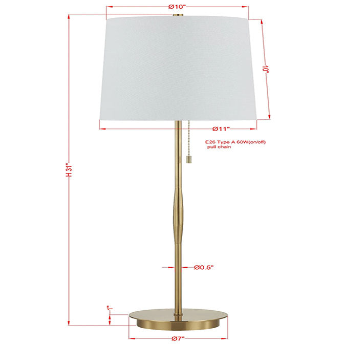 Greenlee Buffet Lamp