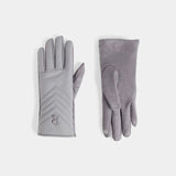 Double Button Touchscreen Gloves