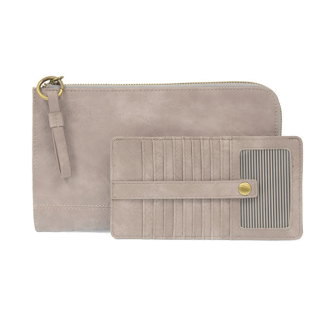Grey Karina Convertible Wristlet & Wallet
