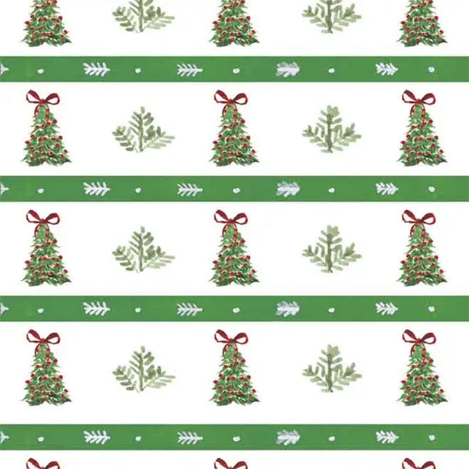 Paper Guest Towel Christmas Tree Bow Christmas