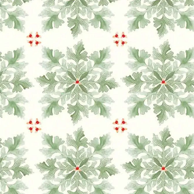 Paper Guest Towel Decorative Leaf Christmas