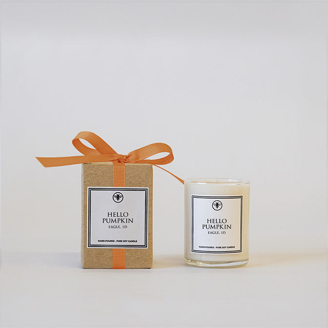 Hello Pumpkin Votive