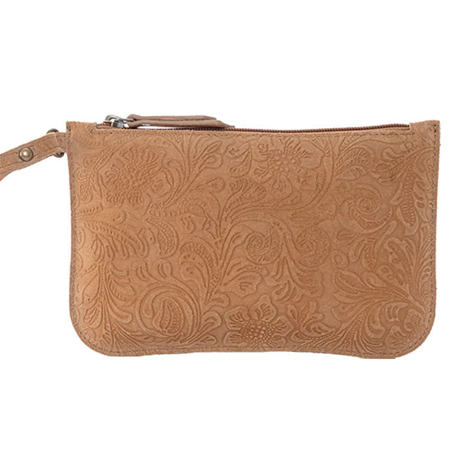 Heritage Scroll Clutch Bag