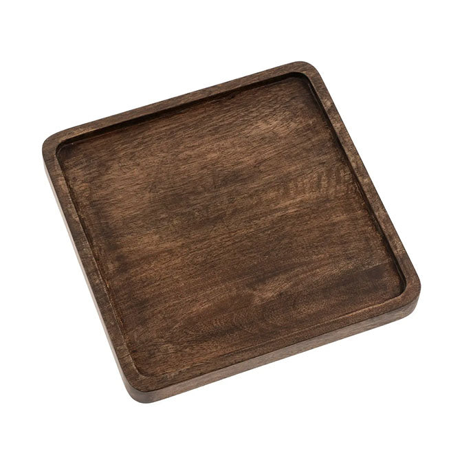 Heritage Square Tray S, Stained Mango