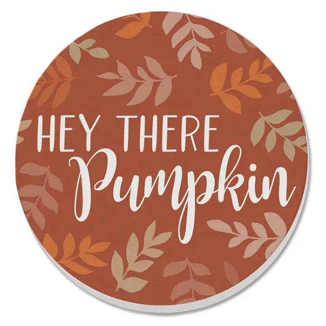 Thirstystone "Hey Pumpkin" Single Absorbent Stone Coaster