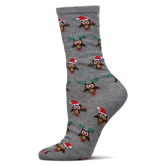 Memoi Holiday Owl Holiday Crew
