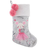 Holiday Embroidered Stocking