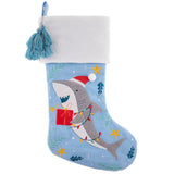 Holiday Embroidered Stocking