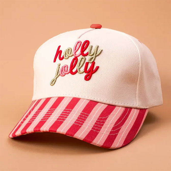 Classic Christmas Canvas Hat
