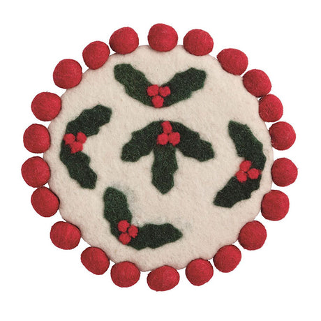 Christmas Felted Trivet