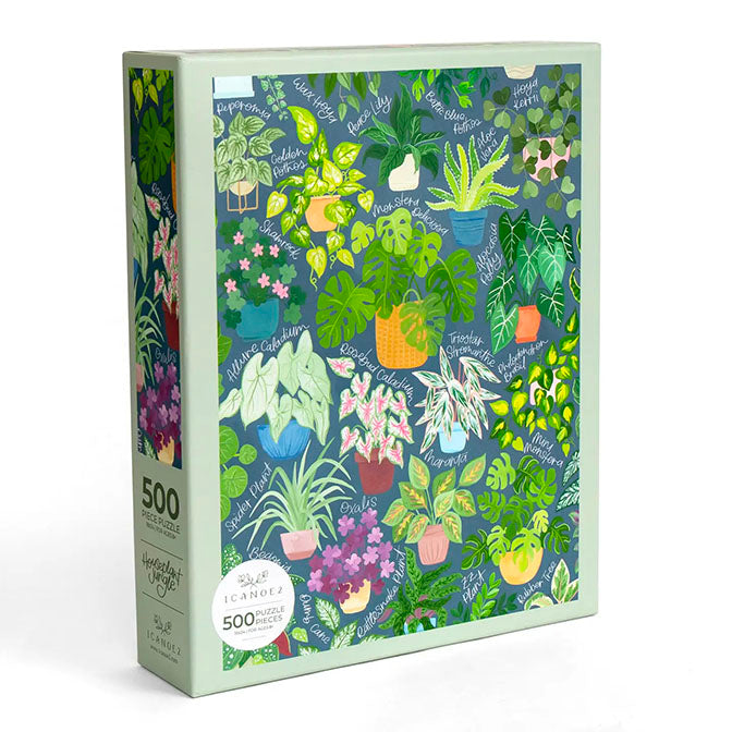 Houseplant Jungle - 500 Piece Jigsaw Puzzle