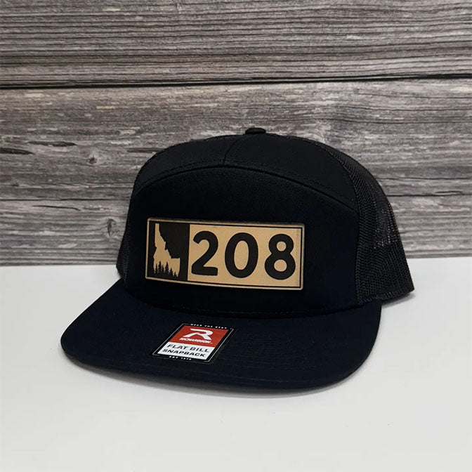 Idaho 208 Flat Bill Hat