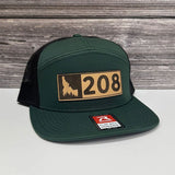 Idaho 208 Flat Bill Hat